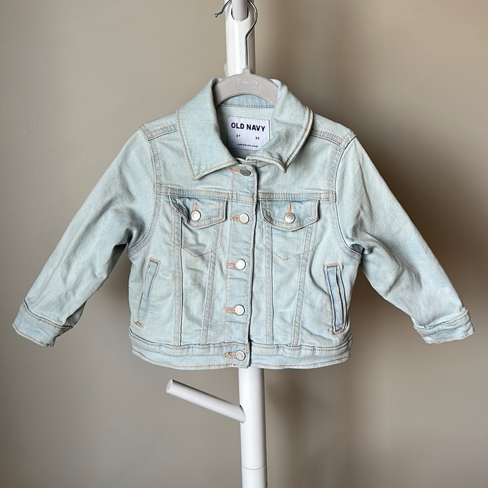 Old Navy Light Blue Denim Jean Jacket 2T